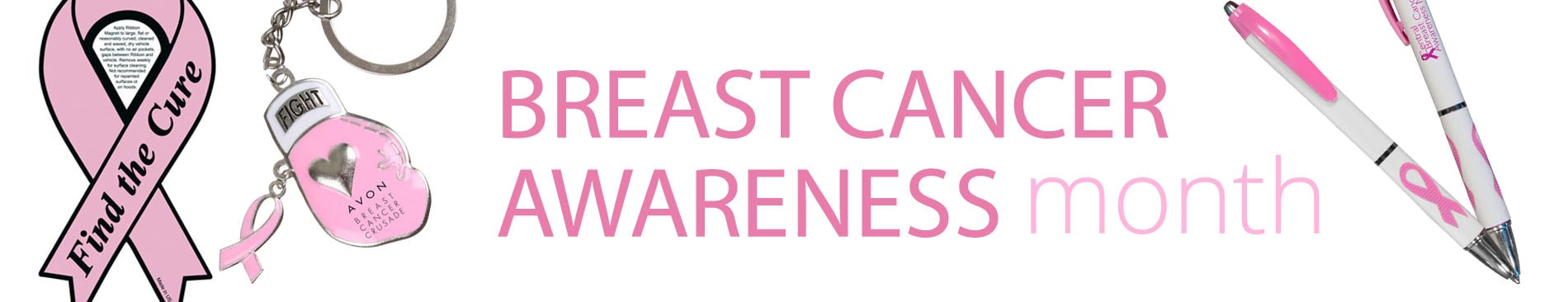 Breast Cancer Awareness Promotional Items
