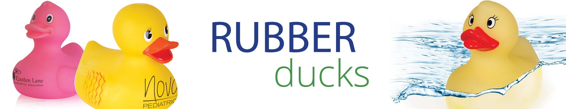custom printed rubber ducks