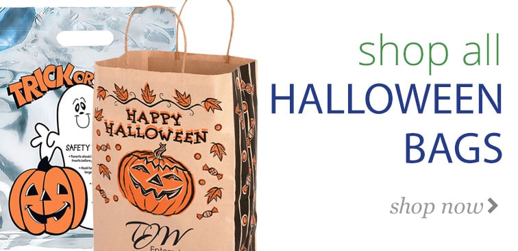 printed Halloween bags