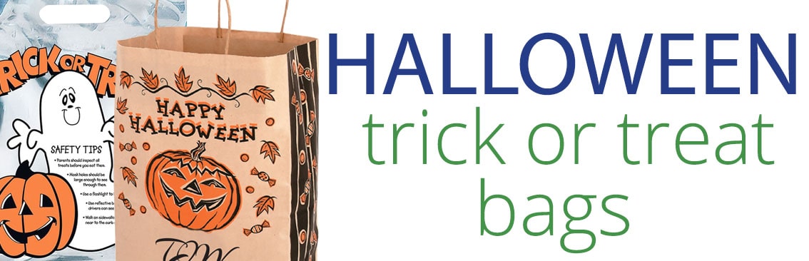 printed Halloween bags